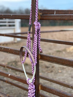 Violet And Sparkly Lariat halter